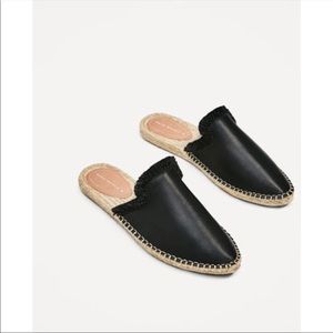 Zara espadrille mules